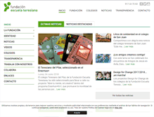 Tablet Screenshot of escuelateresiana.com
